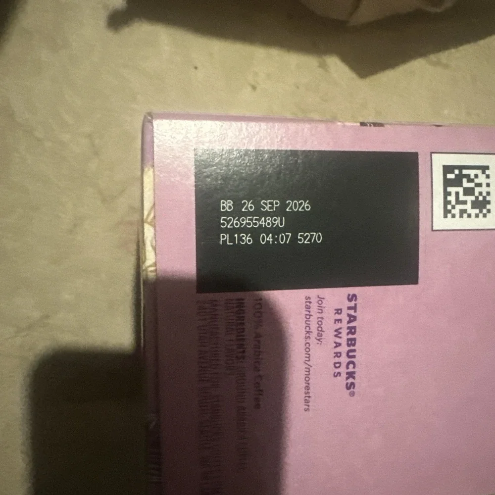 Starbucks, Vanilla Lavender, Flavored Ground Coffee, 22 Pods, Best By: Sept/2026